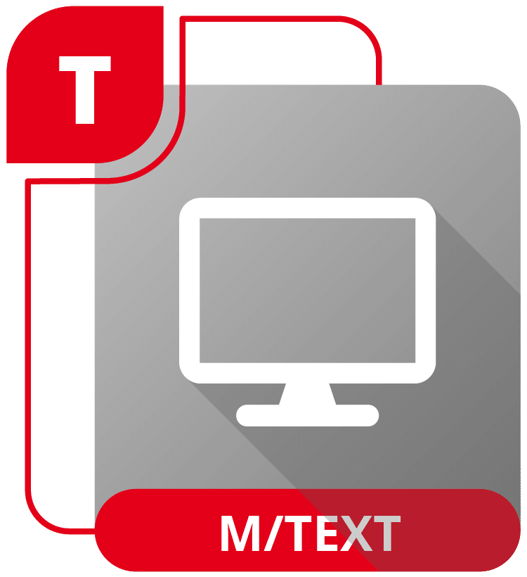 Illustration du produit : M/TEXT